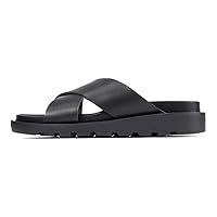[CUSTOMADE REPUBLIC] 4.5cm Veagan leather slipper/Men slipper/Women slipper/comfortable/CR0056