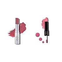 LAURA GELLER NEW YORK Jelly Balm Tinted Lip Balm, Figger Than Life + Prep-n-Go 2-in-1 Lip Scrub and Lip Oil Tint, First Place