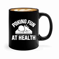 Acupuncture Coffee Mug 11oz Black -Poking fun at - Chiropractors Physical Therapists Physician Assistants Naturopathic Physicians Massage Therapists.