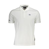 La Martina White Cotton Polo Men's Shirt