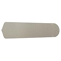 Craftmade BCD52-BN Contractor's Standard Series Fan Blades Replacement 52-Inch, Brushed Nickel, Set of 5