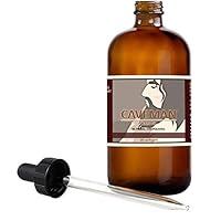 Caveman Christmas Special Edition Beard Oil, Leave in Conditioner, 2oz, Cedarwood, Fir Needle, Peppermint, Glass Bottle with Dropper