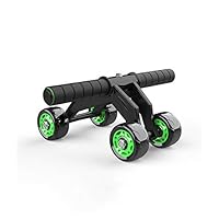 4 Wheels AB Roller, Multifunctional Advanced Abdominal Exercise Equipment for Core Four Wheel Abdominal Wheel Workouts Frog Style 4 Wheels Abdominal Muscle Bearing Abdominal Fitness for Gym