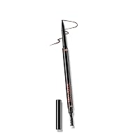 Langmanni Makeup Brow Waterproof Eyebrow Pencil Pen Ultra-Fine Pencil Draws Tiny Brow Hairs Fills In Sparse Areas Automatic Eyebrow Pencil Brown Dark Brown