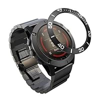 New Steel For Garmin Fenix 5X 5XPlus/Fenix 3 3HR Frontier Bezel Ring Adhesive Anti Scratch Metal Cover Smart Watch Accessories
