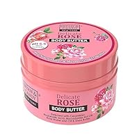 New York's Delicate Rose Body Butter with Natural Organic Shea Butter and Hyaluronic Acid (200gm)