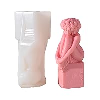 Silicone Mould, Couples Candle Mold Mother and Kids Silicone Mould Handmade Epoxy Casting Resin Mould DIY Fondant Chocolate Candy Molds