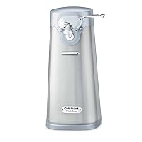 Cuisinart SCO-60 Deluxe Electric Can Opener, Quality-Engineered Motor System Allows you to Open Any Size Can, Stainless Steel