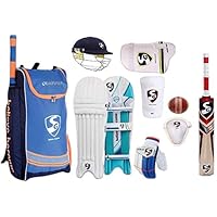 SG Comfipak Complete Cricket Kit with Spordy Ball (Size 4 Ideal for Age Between 8 to 9 Year)