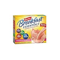 Carnation Breakfast Essentials Complete Nutritional Drink, Packets Strawberry Sensation 1.26 oz.