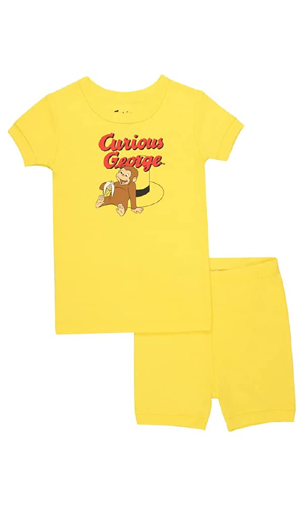 Curious George Girls' Baby 2-Piece Pajama Set
