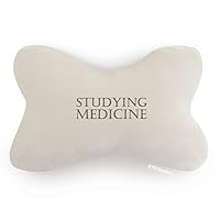 Short Phrase Studying Medicine Car Trim Neck Decoration Pillow Headrest Cushion Pad