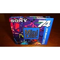 SONY MDW-74AL 74 min MiniDisc Limited Colour Collection Sapphire Blue