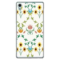 SECOND SKIN Floral TYPE2 (Clear) / for Xperia Z4 402SO/SoftBank SSO402-PCCL-201-Y127