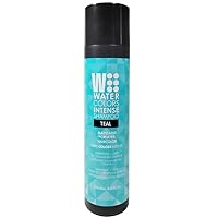 Watercolors Intense Color Depositing Shampoo, Semi Permanent Hair Color 8.5 oz - TEAL