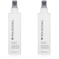Paul Mitchell Soft Spray, Natural Hold, Touchable Finish Hairspray, For All Hair Types, 8.5 fl. oz. (Pack of 2)