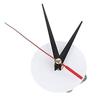 1PCS DIY Silent Quartz Watch Round Wall Clock Movement Mechanism Parts Repair Replacement Need Tools Home Decor (Color : Gray)