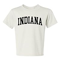State of Indiana College Style Fashion T-Shirt