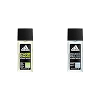 adidas Pure Game and Dynamic Pulse Body Fragrances for Men (2 x 2.5 fl oz)