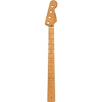 Fender Road Worn 50s Precision Bass Neck, Vintage C, 20 Vintage Frets, Maple Fingerboard