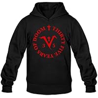 Saint Vitus American Doom Metal Band Hooded Hoodie Sweatshirt Black