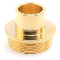 POWERTEC 71352 Router Template Guide Bushing FOR Porter Cable Style Routers | Solid Brass Component | 51/64