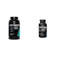 Omega JYM Fish Oil 2800mg DHA 1500mg EPA 1500mg & ProBio JYM Probiotic for Gut, Heart, Brain, Joint Support