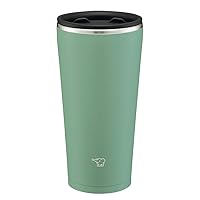 Zojirushi SX-DN60-AC Thermos Stainless Steel Tumbler Mug Vacuum 600ml Clear  Blue