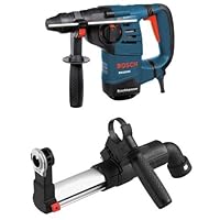Bosch RH328VC 1-1/8-Inch SDS Rotary Hammer with HDC100 SDS-Plus Dust Collection Attachment