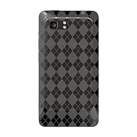 Amzer AMZ92826 Luxe Argyle High Gloss TPU Soft Gel Skin Case for HTC Vivid - 1 Pack - Frustration-Free Packaging - Smoke Grey
