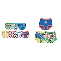Little Boys' 10 Pack Thomas the Train Training Pant and Brief Bundle