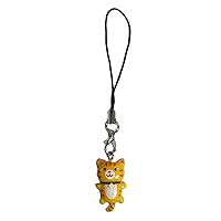 Phone Charm Keychain Cat Heart Phone Strap Wrist Lanyard Holder for Women Key Chain Accessories Backpack Ornament