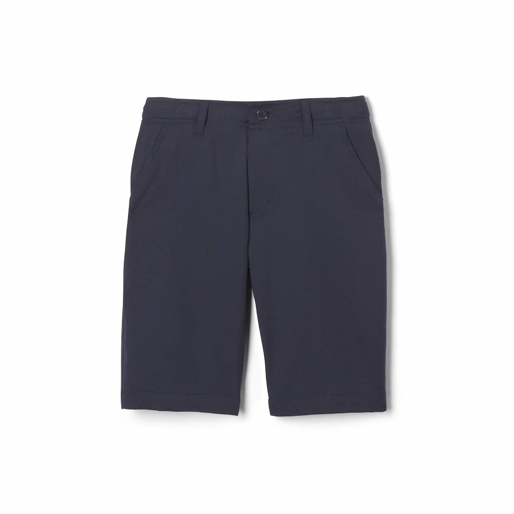 French Toast Men and Boys' Big Flat Front Performance Stretch Short
