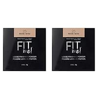 Fit Me Loose Setting Powder, Face Powder Makeup & Finishing Powder, Medium, 1 Count (Pack of 2)