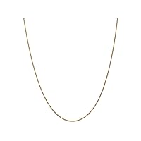 14k 1.25mm Spiga Chain Necklace