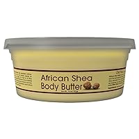 OKAY Pure Naturals Shea Butter Jar Yellow, 7.5 Ounce (8 Ounce Jar Size), 0.22 kg