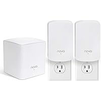 Nova Mesh WiFi System MW5 - Covers up to 3500 sq.ft - AC1200 Whole Home WiFi Mesh System - Dual-Band Mesh Network for Home Internet - Gigabit Mesh Router for 60 Devices - Plug-in Design - 3-Pack