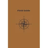 Field Guide: Compass Field Guide with Blank Lined Journal