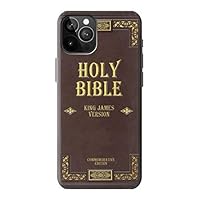 R2889 Holy Bible Cover King James Version Case Cover for iPhone 12 Pro Max