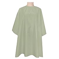 Sage Green Barber Cape - Salon Hair Cutting Cape for Women,Men,Kids,Adults,Haircut Cape with Adjustable Elastic Neckline Stylist Cape Gown Accessories Abstract Modern Minimalist Soild Color