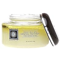 Dead Sea Salt Mineral Treatment - Body Scrubs For Hands, Elbows, Knees, and Feet.