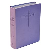 KJVER Sword Study Bible/Personal Size Large Print-Purple Ultrasoft KJVER Sword Study Bible/Personal Size Large Print-Purple Ultrasoft Leather Bound