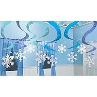 amscan International Decorative Hang Swirl Winter Wonderld