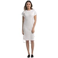 Womens Aimee Woven Dress P1603018,White,L