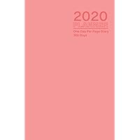 2020 Planner - One Day Per Page Diary 366 Days: Jan 1, 2020 to Dec 31, 2020 - Fully Lined and Dated Journal with extra pages for Notes - Pinky