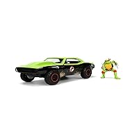 Teenage Mutant Ninja Turtles 1:24 1967 Chevy Camaro Die-cast Car & 2.75