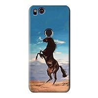 R0934 Wild Black Horse Case Cover for Google Pixel 2 XL