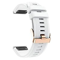 20 22 26MM Watchband For Garmin Fenix 7 7X 7S 5S 5 5X Plus 6S 6 6X Pro Epix Silicone Quick Fit Watch Easyfit Wristband Straps