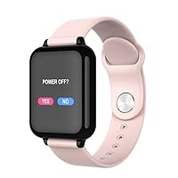 Dymely Smartwatch B57C in Pink and White Modern Style (Pink)