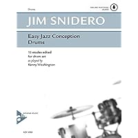 Easy Jazz Conception -- Drums: 15 Etudes for Jazz Rhythm Section (English/German Language Edition) (Book & CD) (BATTERIE) Easy Jazz Conception -- Drums: 15 Etudes for Jazz Rhythm Section (English/German Language Edition) (Book & CD) (BATTERIE) Paperback